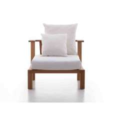 Fotel ogrodowy z tkaniny Gervasoni INOUT 06