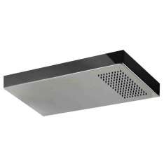 Stalowa głowica prysznicowa naścienna z systemem antywapiennym Gessi SEGNI