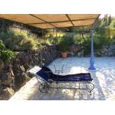 Leżak z kutego żelaza Gh Lazzerini Beach lounger 2