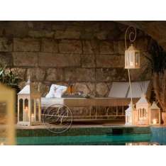 Leżak z kutego żelaza Gh Lazzerini Beach lounger 4