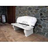 Ławka z kamienia naturalnego Gh Lazzerini Bench 2