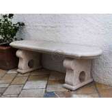 Ławka ogrodowa z kamienia naturalnego Gh Lazzerini Bench 5