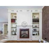 Kominek z kamienia naturalnego montowany na ścianie Gh Lazzerini Fireplace 14