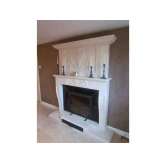 Kominek z kamienia naturalnego montowany na ścianie Gh Lazzerini Fireplace 18