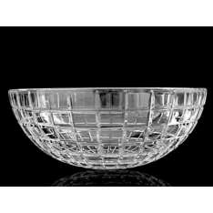 Umywalka nablatowa okrągła kryształowa Glass Design Luxor ROUND