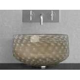 Umywalka nablatowa okrągła ze szkła Murano Glass Design OTTICO