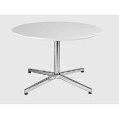 Okrągły stolik kawowy z MDF i aluminiową podstawą Grado Design ray table