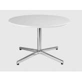 Okrągły stolik kawowy z MDF i aluminiową podstawą Grado Design ray table