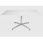 Prostokątny stolik kawowy z MDF i aluminiową podstawą Grado Design ray table