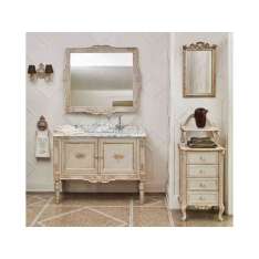 Zestaw drewnianych mebli łazienkowych Grifoni Silvano Bathroom furniture set