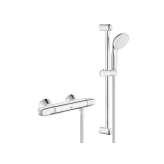 Zewnętrzna termostatyczna bateria prysznicowa z główką prysznicową Grohe Grohtherm 1000 NEW 34151004