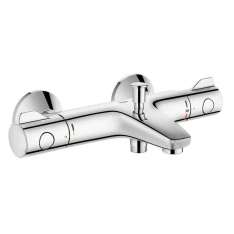 Ścienna bateria wannowo-prysznicowa z przełącznikiem Grohe Grohtherm 800
