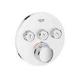 Termostatyczna bateria prysznicowa z płytką Grohe Grohtherm SmartControl