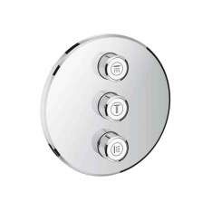 Bateria prysznicowa z płytką Grohe Grohtherm SmartControl