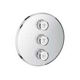 Bateria prysznicowa z płytką Grohe Grohtherm SmartControl
