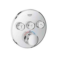 Termostatyczna bateria prysznicowa z płytką Grohe Grohtherm SmartControl