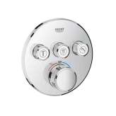 Termostatyczna bateria prysznicowa z płytką Grohe Grohtherm SmartControl