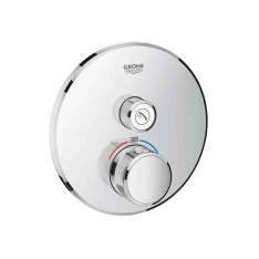 Termostatyczna bateria prysznicowa z płytką Grohe Grohtherm SmartControl