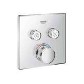 Bateria prysznicowa wpuszczana z płytką Grohe Grohtherm SmartControl