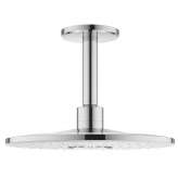 Deszczownica z dwoma strumieniami zamontowana w suficie Grohe Rainshower SmartActive 310