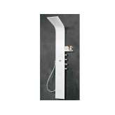 Przyścienny panel prysznicowy z Corianu® Gruppo Geromin Lama