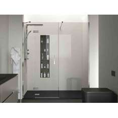 Wnęka na kabinę prysznicową z drzwiami uchylnymi Gruppo Geromin Stylé