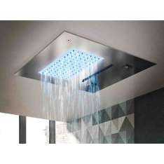 Sufitowa kwadratowa głowica prysznicowa Gruppo Geromin Multi – sensory shower head