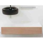 Podwieszana drewniana szafka łazienkowa z szufladami GSG Ceramic Design Suspended bathroom cabinet