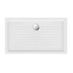 Brodzik ceramiczny prostokątny antypoślizgowy GSI ceramica H4,5 120X70