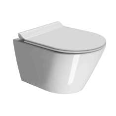 Ceramiczna toaleta wisząca GSI ceramica Kube X 50/F