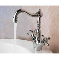 Bateria umywalkowa nablatowa z perlatorem Guglielmi Classica