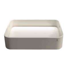 Umywalka nablatowa prostokątna z Corianu® Guglielmi Rectangular washbasin