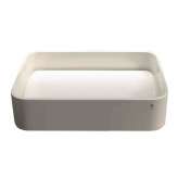 Umywalka nablatowa prostokątna z Corianu® Guglielmi Rectangular washbasin