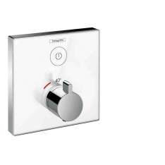 Bateria termostatyczna prysznicowa wpuszczana w podłogę Hansgrohe ShowerSelect Glass