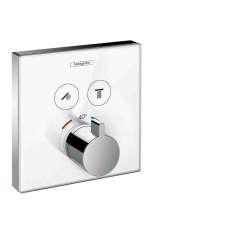 Bateria termostatyczna prysznicowa wpuszczana w podłogę Hansgrohe ShowerSelect Glass