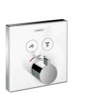 Bateria termostatyczna prysznicowa wpuszczana w podłogę Hansgrohe ShowerSelect Glass