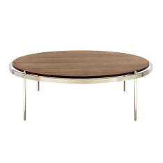 Okrągły drewniany stolik kawowy HC28 Cosmo CRI