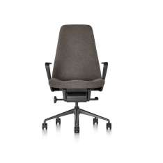 Obrotowe krzesło z tkaniny z wysokim oparciem Herman Miller Taper