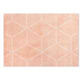 Dywanik z materiału z recyklingu o geometrycznych kształtach Heymat Hagl BLUSH