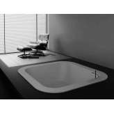Kwadratowa wanna do zabudowy Hidrobox Alfa Fusion