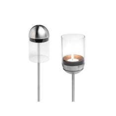 Metalowy świecznik Höfats GRAVITY CANDLE POLE + FOOT