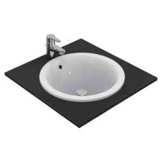 Umywalka okrągła wpuszczana w blat Ideal Standard Connect 48 x 48 cm - E5053