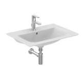 Prostokątna umywalka ceramiczna wpuszczana w blat Ideal Standard Connect Air 60 cm - E0289