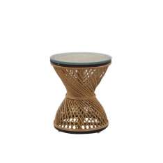 Okrągły stolik boczny Il Giardino di Legno Alice