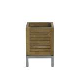 Sadzarka ze stali nierdzewnej Il Giardino di Legno GEO