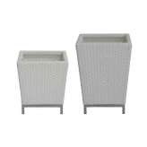 Sadzarka z włókna syntetycznego Il Giardino di Legno OZONE