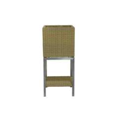 Sadzarka ze stali nierdzewnej Il Giardino di Legno TWIN