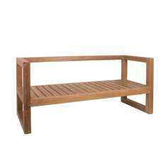 Sofa ogrodowa z drewna tekowego Il Giardino di Legno Boxer