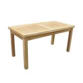 Prostokątny drewniany stolik ogrodowy Il Giardino di Legno KUTA