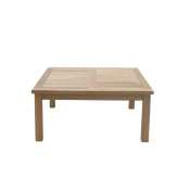Niski kwadratowy stolik kawowy Il Giardino di Legno Dehors
